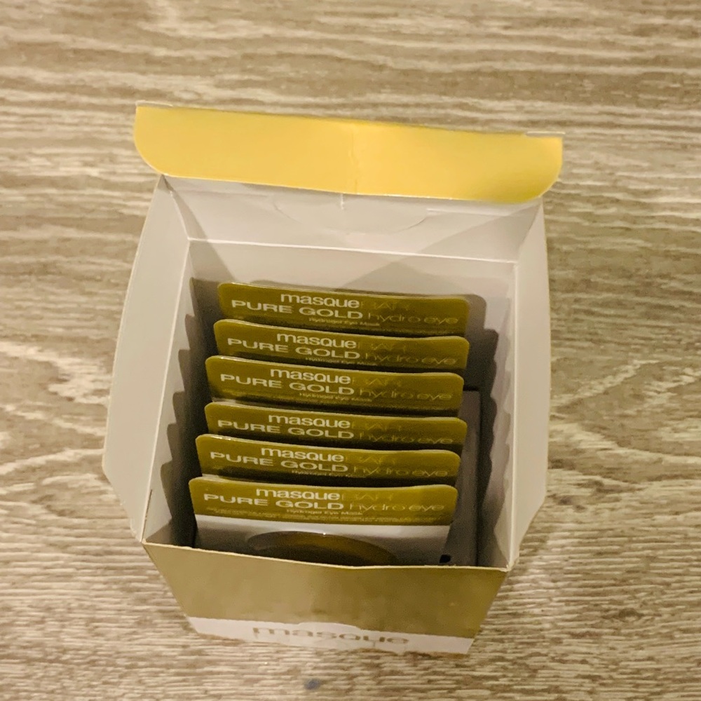 masque BAR Pure Gold Eye Patches with Collagen Hydrogel (6 Pairs) - Picture 2 of 3